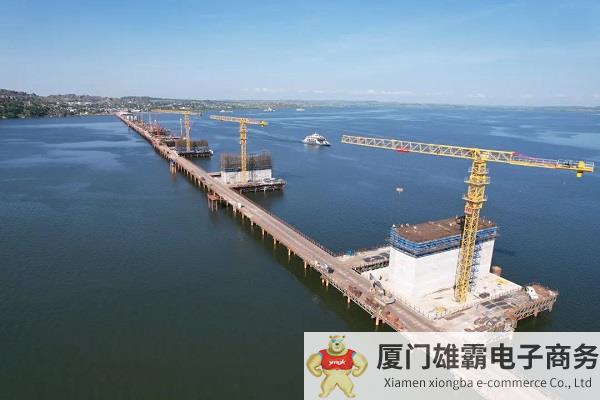 3200米超级工程！徐工塔机助建东非第一长桥