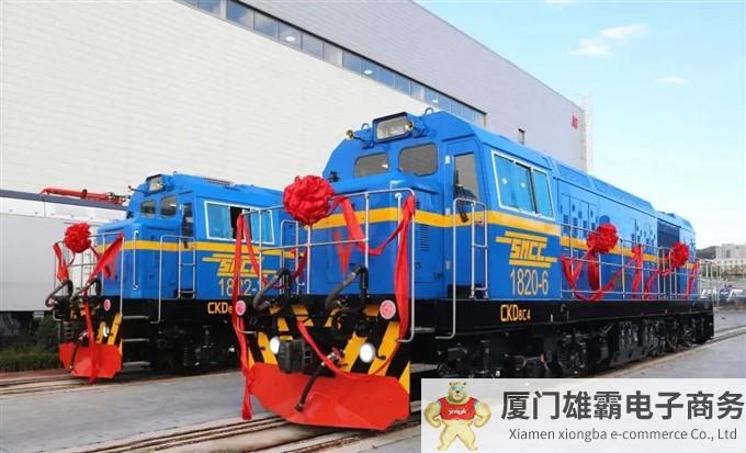 中国中车出口刚果（金）内燃机车下线