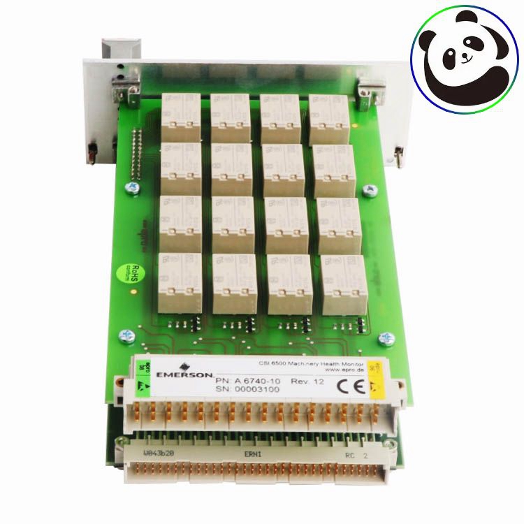 EMERSON A6740-10 9199-00091 16-Kanal Relaiskarte (10TE)