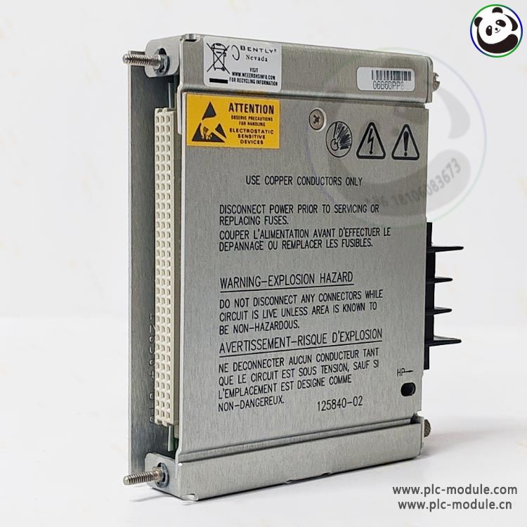 BENTLY NEVADA 125840-02 3500-15 Power Supply IO Module.jpg